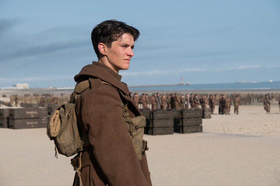 Fionn Whitehead stars in “Dunkirk.” Melinda Sue Gordon/ Warner Bros.