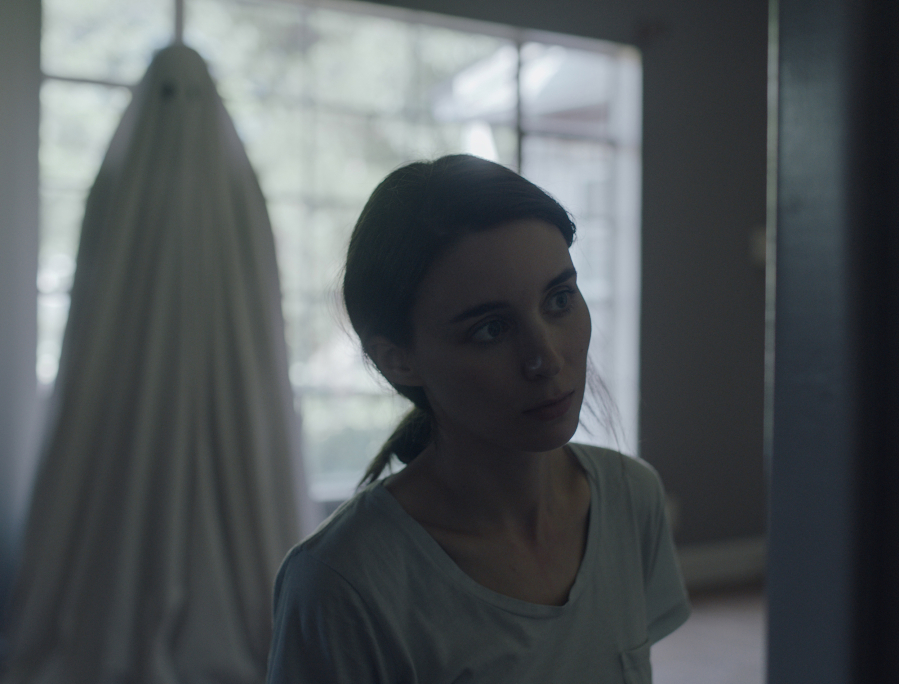 Rooney Mara stars in “A Ghost Story.” Bret Curry/A24
