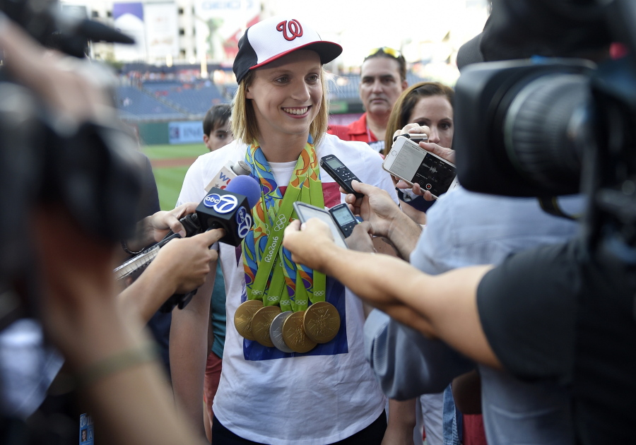 Olympic gold-medal swimmer Katie Ledecky will race every day for seven straight days at the world championships in Budapest, if all goes according to plan.