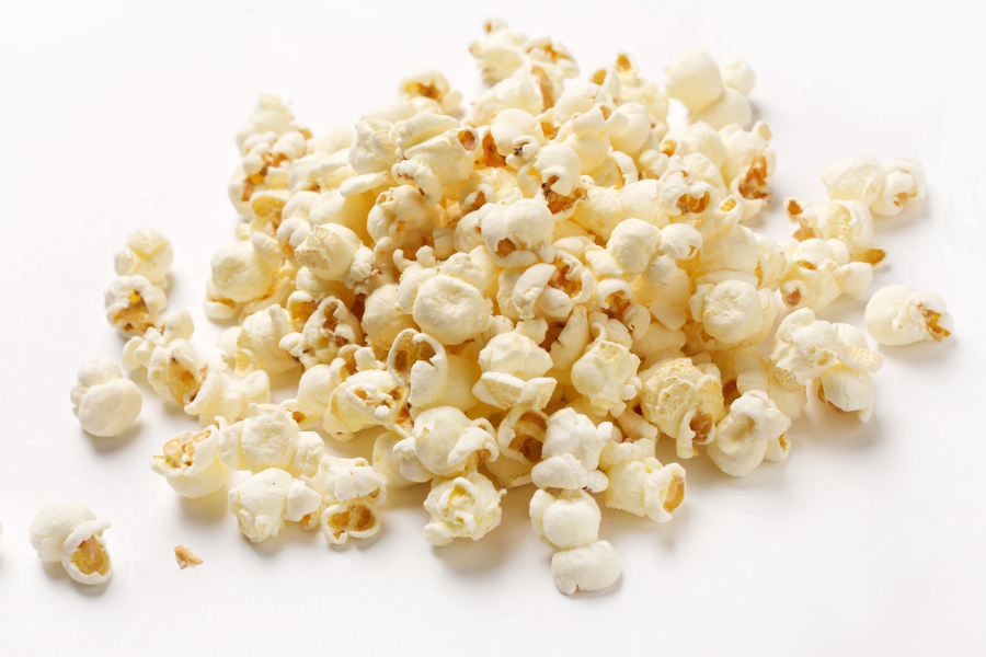 Smartfood white cheddar popcorn has more than twice the calories of oil-popped popcorn and 525 mg of sodium. MUST CREDIT: Photo by Deb Lindsey for The Washington Post.