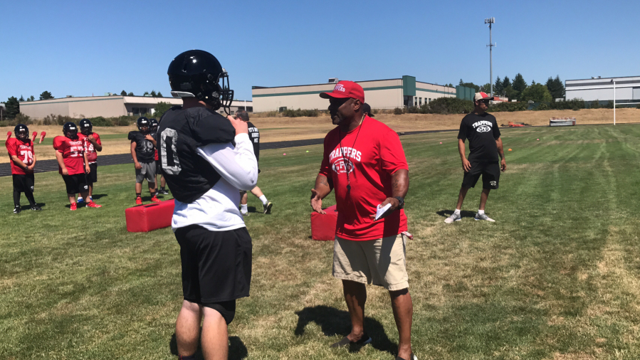 First-year head coach Steve Broussard is establishing a culture of enthusiasm and accountability at Fort Vancouver.
