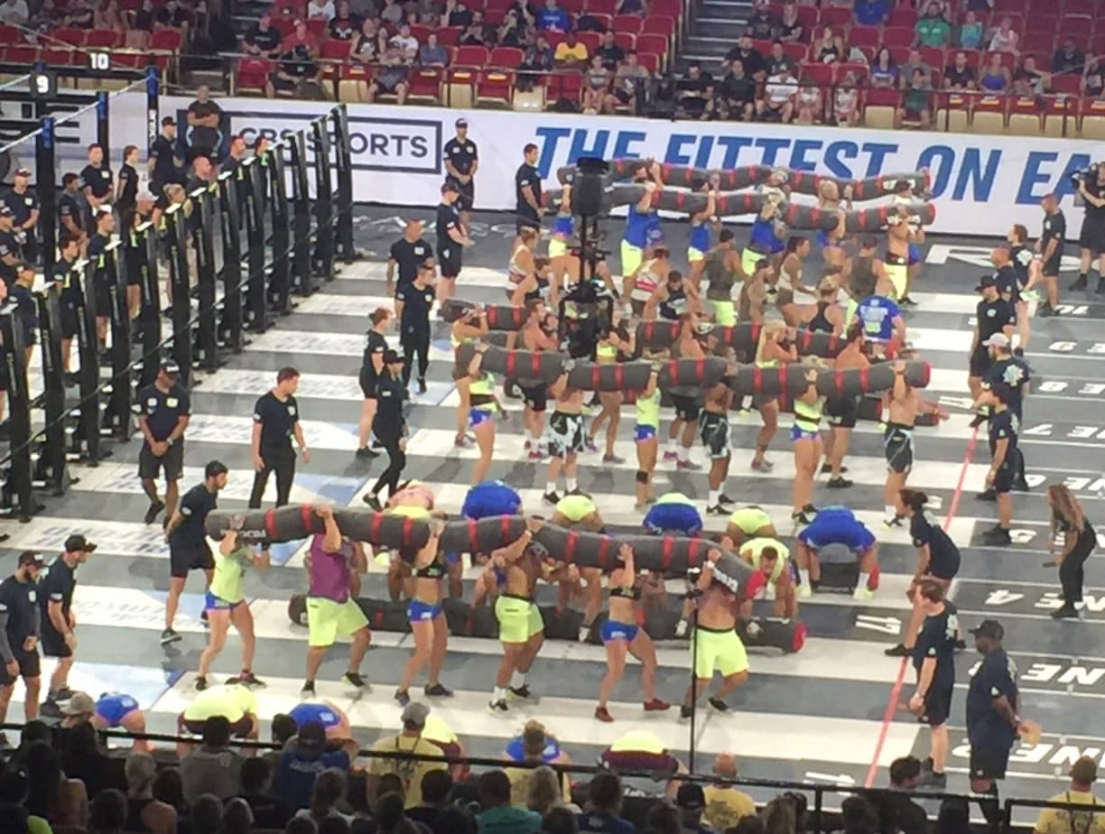 2017 Crossfit Games Team Competition 12, Worm Complex (Contributed photo)