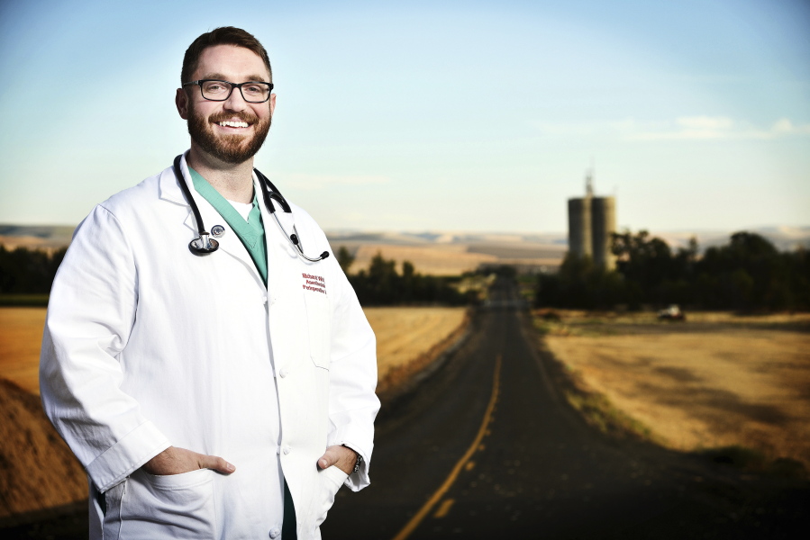 Richard Wick, an anesthesiologist at Providence St. Mary Medical Center in Walla Walla, grew up in Pendleton, Ore. He dreamed of being a doctor and practicing in a rural area since boyhood. E.J.