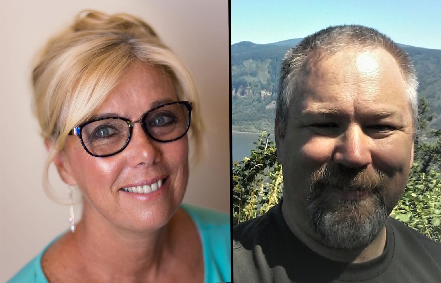Candidates for the Washougal city council Julie Russell and Adam Philbin are leading in voting Tuesday.