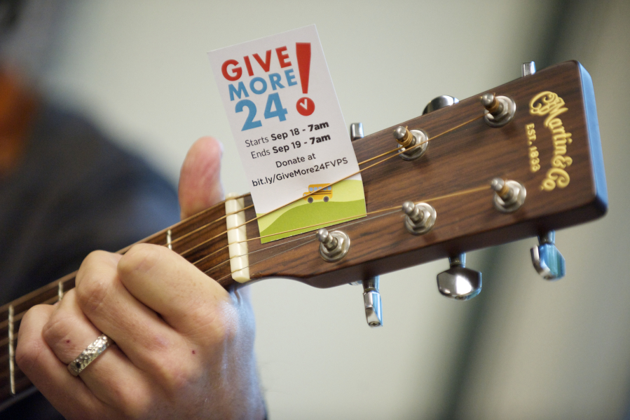 Give More 24! is an annual day of giving that’s happening Sept. 21.