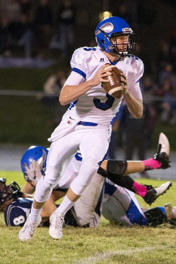 Coeur d’Alene quarterback Colson Yankoff threw for four touchdowns last year against Camas, which won 49-30 on the road.