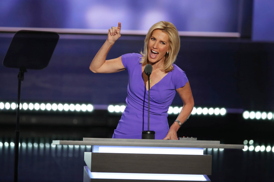 Laura Ingraham speaks during the Republican National Convention in Cleveland on July 20, 2016.