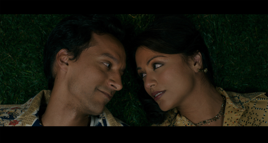 Danny Pudi and Karen David star in “The Tiger Hunter.” thetigerhunter.com
