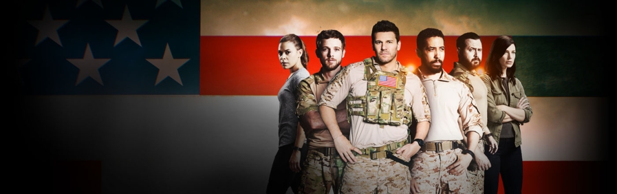 “SEAL Team” starring David Boreanaz, center, airs at 9 p.m. Wednesdays on CBS.