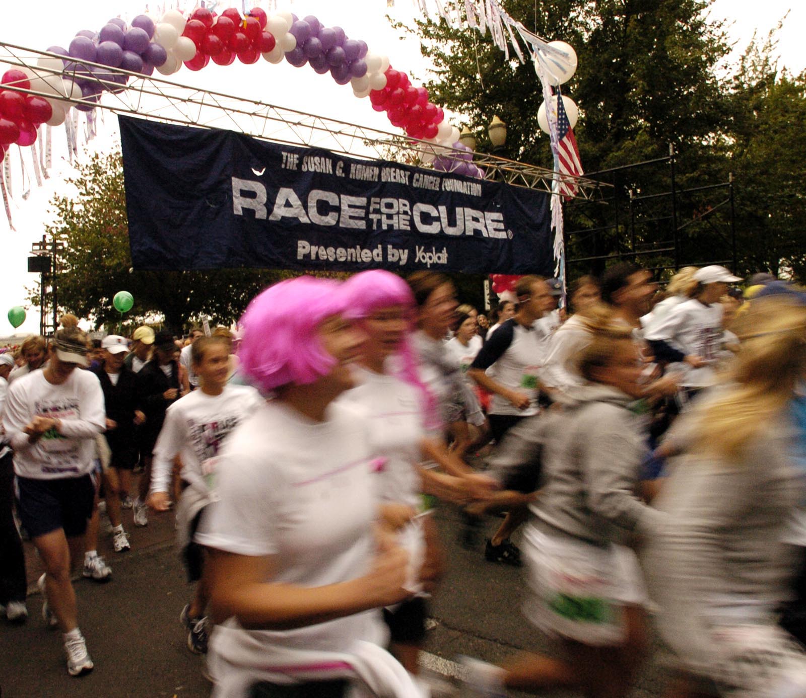The Columbian wants readers who participate in Race for the Cure to send us photos of the race.