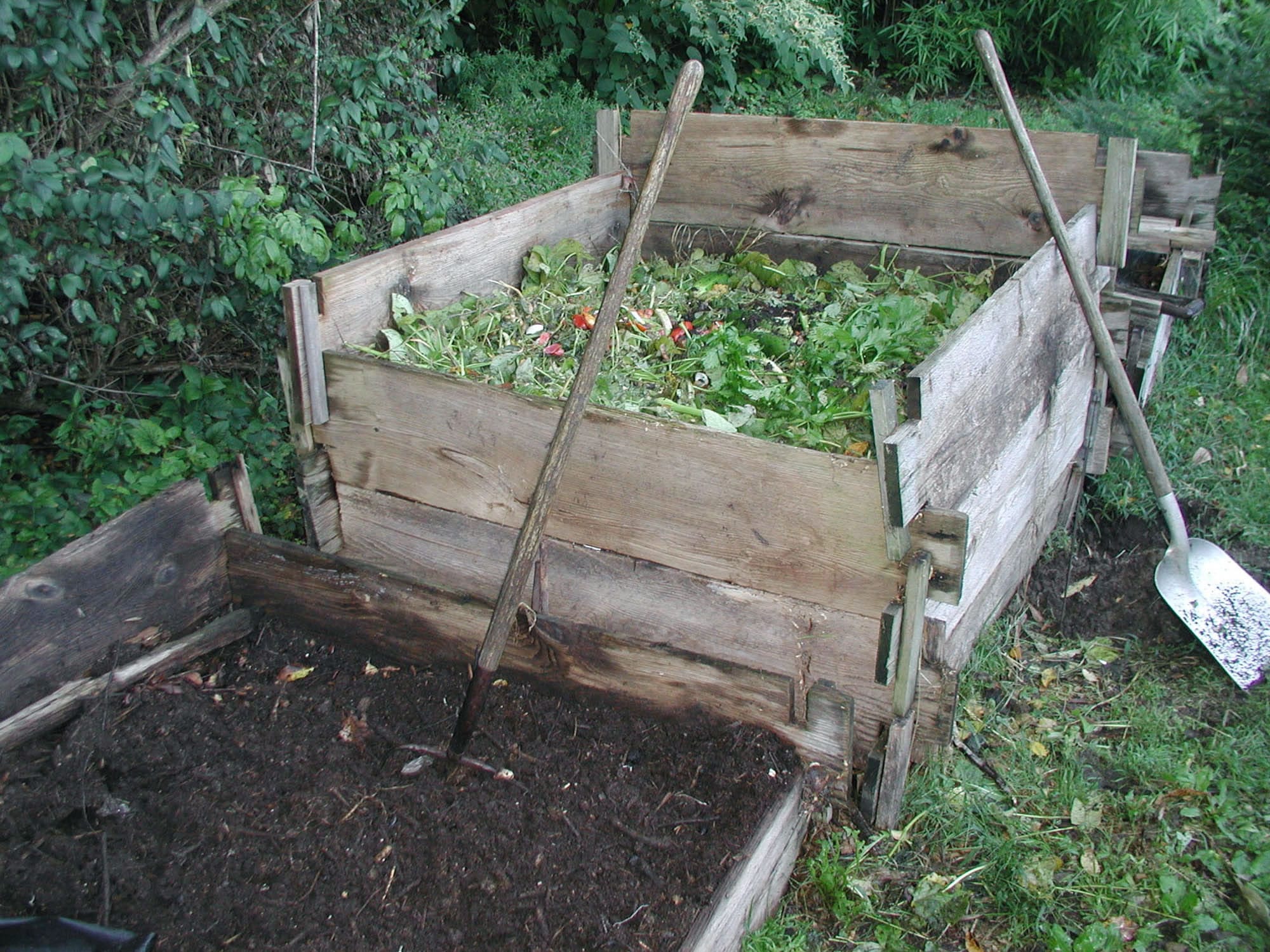 Different methods of composting will be taught in an upcoming class.