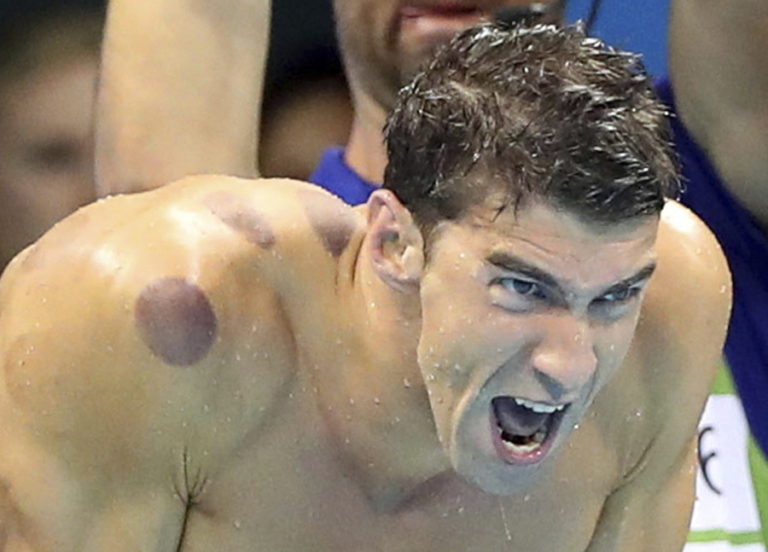 United States swimmer Michael Phelps encourages his teammates in the final of the men’s 4x100-meter freestyle relay during the swimming competitions at the 2016 Summer Olympics in Rio de Janeiro, Brazil. Phelps says he has “no desire” to return to competitive swimming, but he’s eager to stay involved with the sport and cheer on those who follow in his enormous wake.