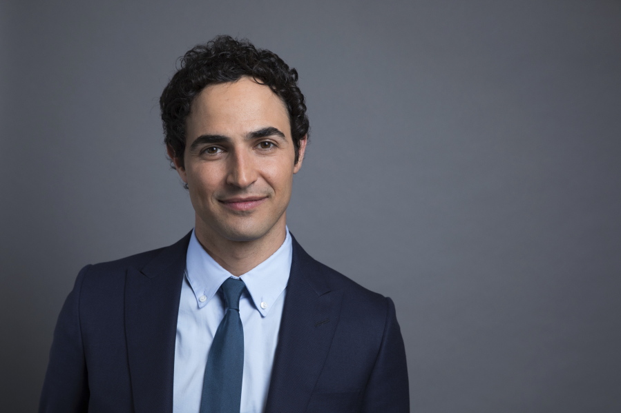 This July 31, 2017 photo shows Zac Posen posing for a photo to promote his new documentary, “House of Z” in New York.