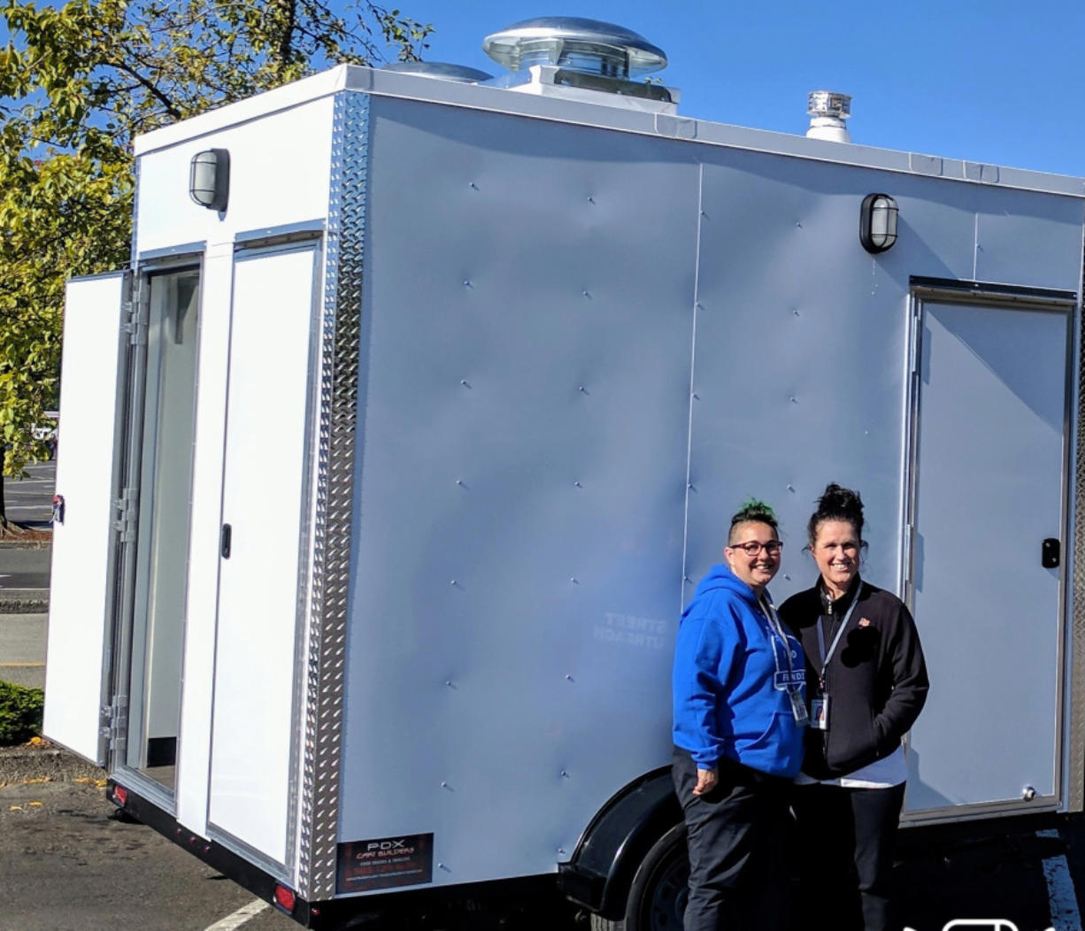 Food with Friends is raising money to operate a shower trailer for homeless people.