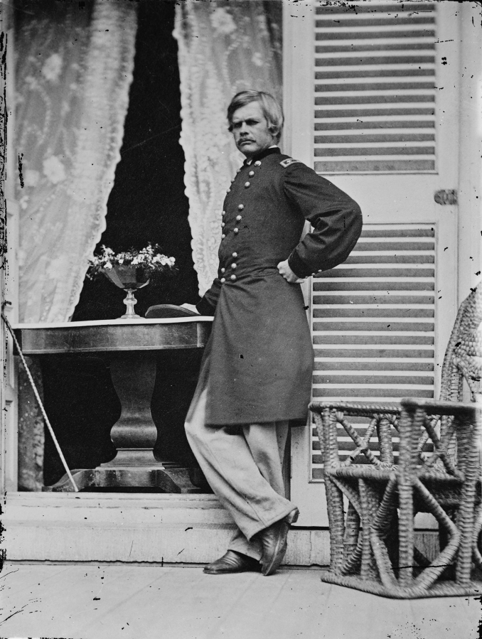 Union Gen. Edward Ord, who commanded Fort Vancouver when the Civil War started, moved into Jefferson Davis’s Confederate White House after the war.
