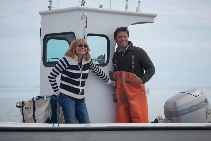 Karen Allen, here with Yannick Bisson, adds warmth and buoyancy to a “Year by the Sea,” a predictable film based on a best-selling memoir.