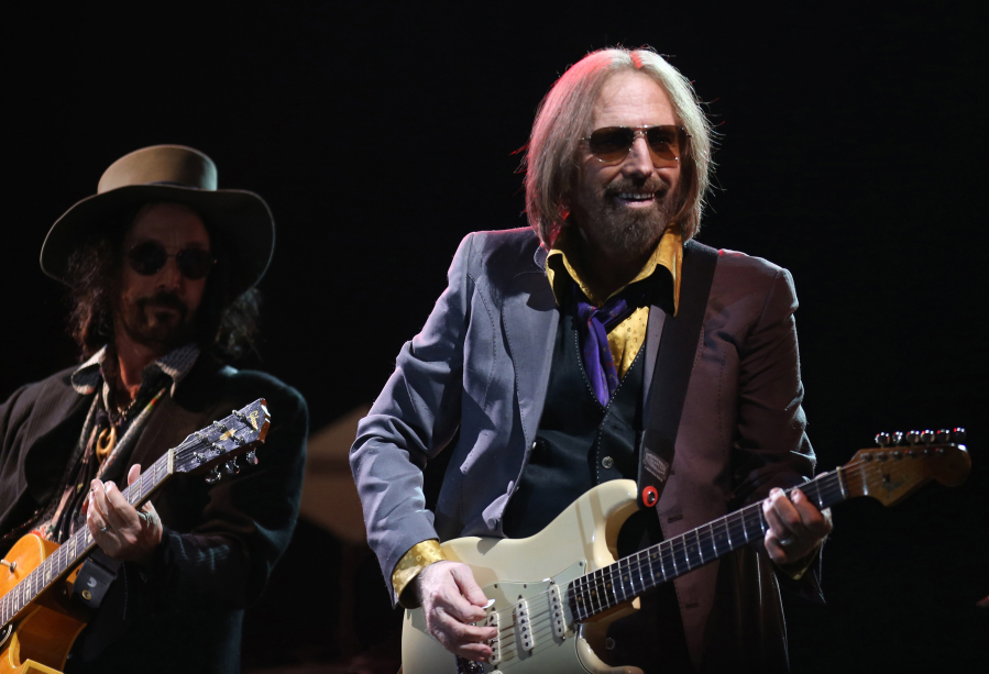 Rock and Roll Hall of Famer Tom Petty performs with the Heartbreakers on June 24 in Pasadena, Calif.
