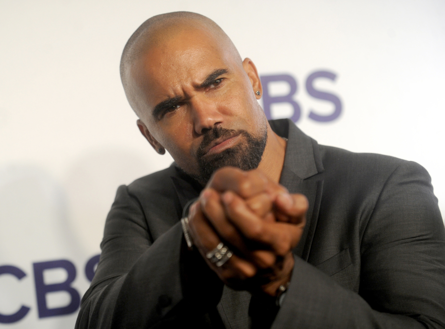Shemar Moore attends the CBS Upfront at The Plaza Hotel on May 17 in New York.