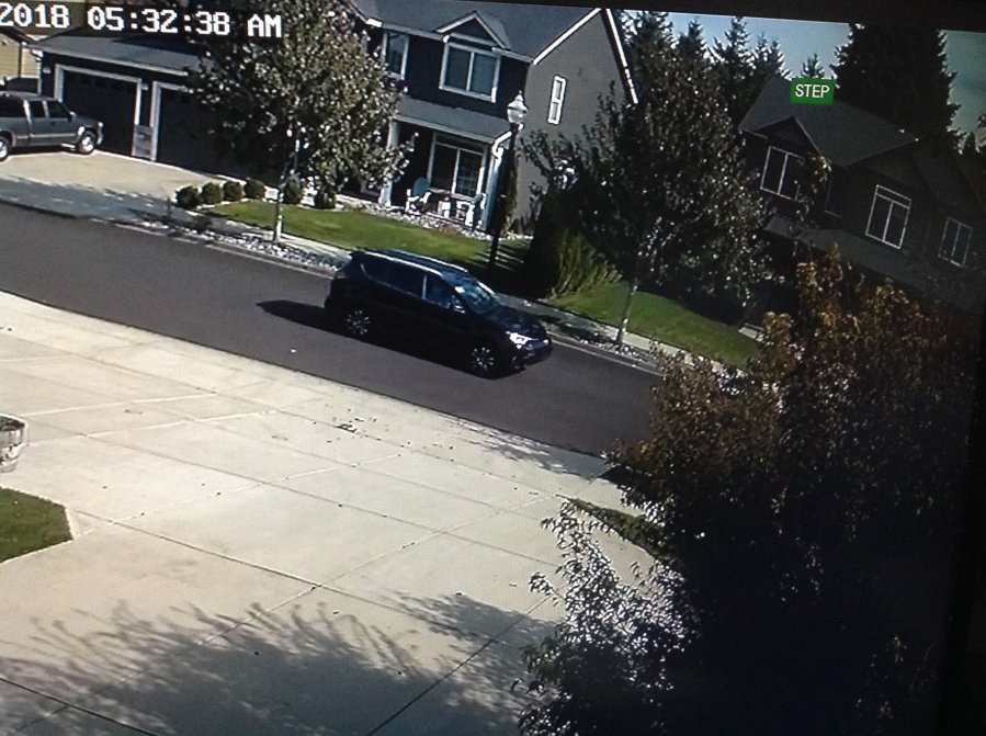 Clark County police are seeking information about a vehicle and driver who was allegedly involved in a home-invasion burglary.