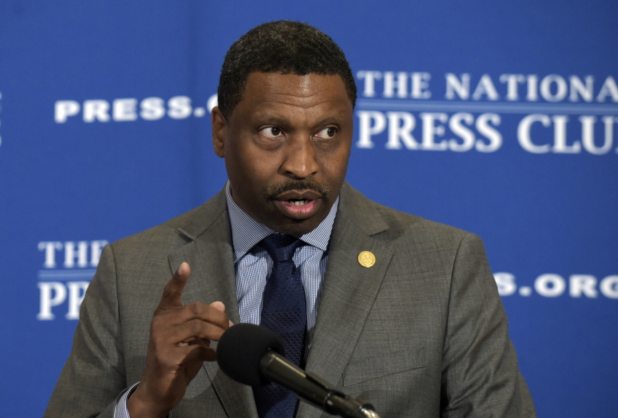 Derrick Johnson was named 19th president of the NAACP