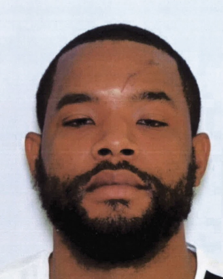 This photo provided by the Maryland State Police shows Radee Labeeb Prince, who police are looking for after they said he opened fire with a handgun at the Emmorton Business Park in the Edgewood area of Harford County, Md., Wednesday, Oct. 18, 2017, and then fled.
