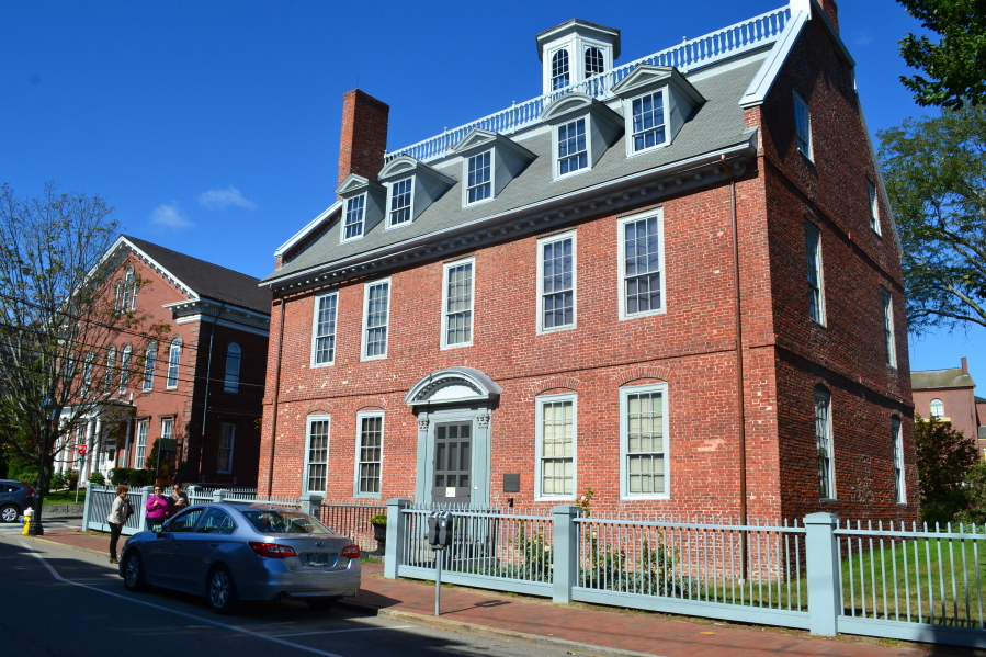 The Macphaedris-Warner House in Portsmouth, N.H., was home to at least eight slaves in the 1700s, including John Jack who would later offer shelter to Ona Judge, a George Washington family slave who escaped to New Hampshire.