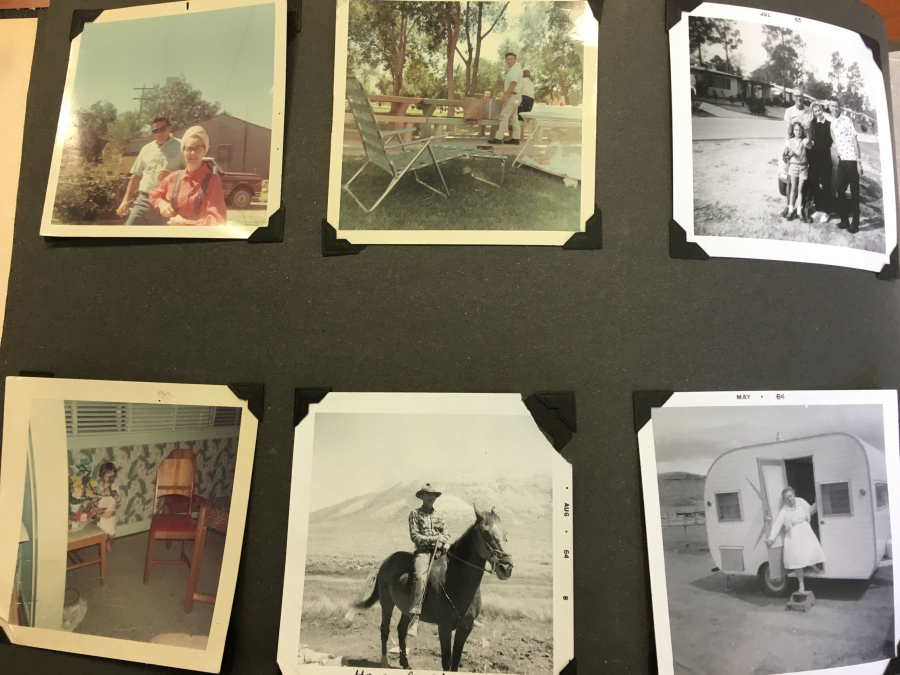 Police have reunited a lost photo album with its owner. The album had been found last week in a suitcase.