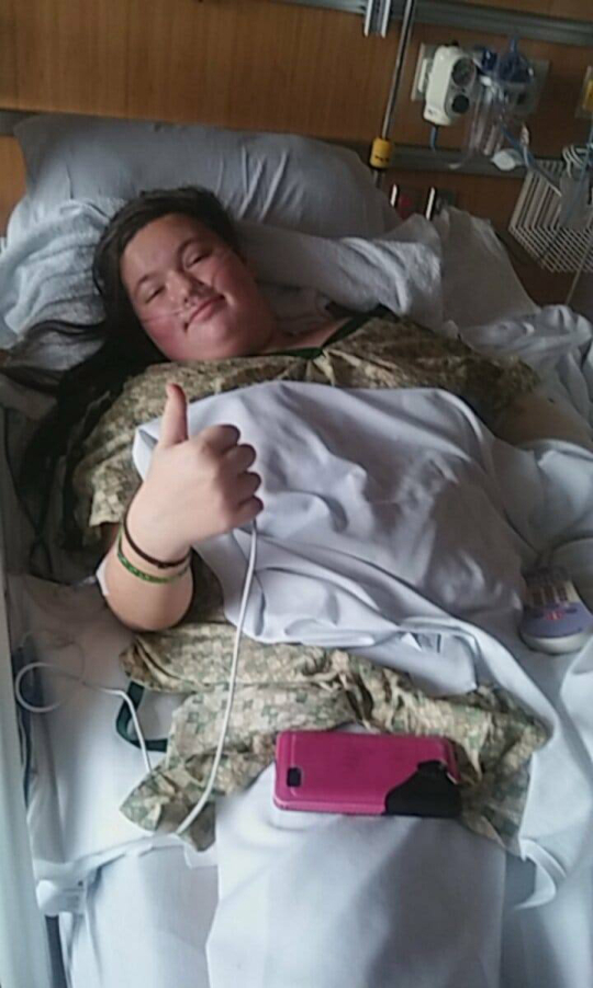 Zoe Clark, 14, was struck and injured by a negligent driver on her way to school Wednesday, according to the Clark County Sheriff’s Office. She is expected to make a full recovery.