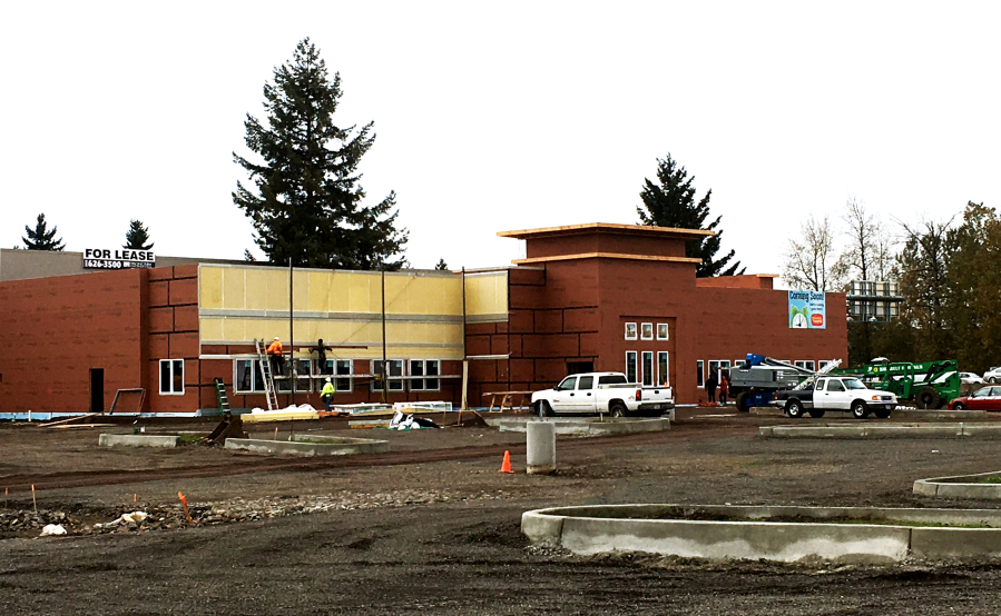 Golden Corral, under construction Friday afternoon in Vancouver, is expected to open mid-December. Franchise owner Ramsey Zawideh had originally hoped to open in October.