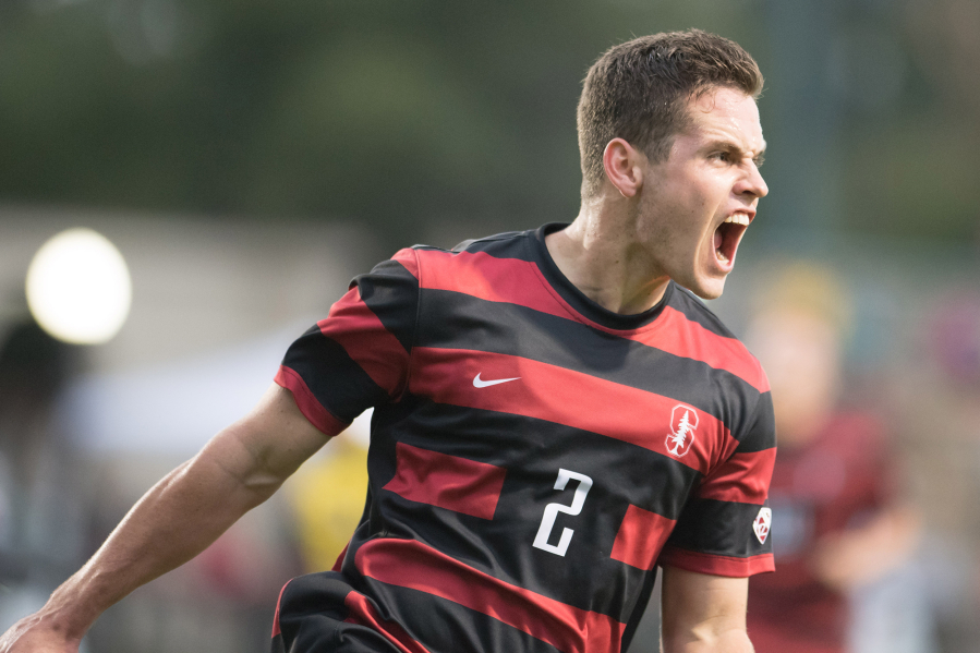 Stanford senior Foster Langsdorf, a Mountain View High School grad, became the Pac-12 Conference’s all-time leading career goal scorer this season with 35.