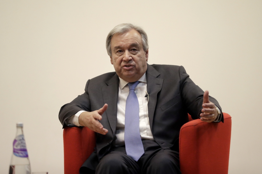 United Nations Secretary-general Antonio Guterres