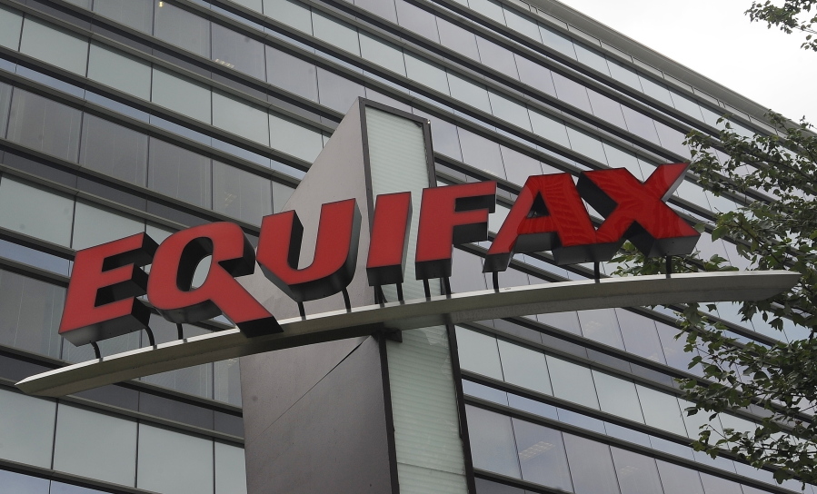 Signage at the corporate headquarters of Equifax Inc. in Atlanta. Equifax says a special committee has determined that four executives did not commit insider trading prior to public disclosure of its massive data breach. The credit rating agency said Friday, Nov. 3, 2017, that committee found that none of the executives had knowledge of the breach when their trades were made and that preclearance for the trades was obtained properly.