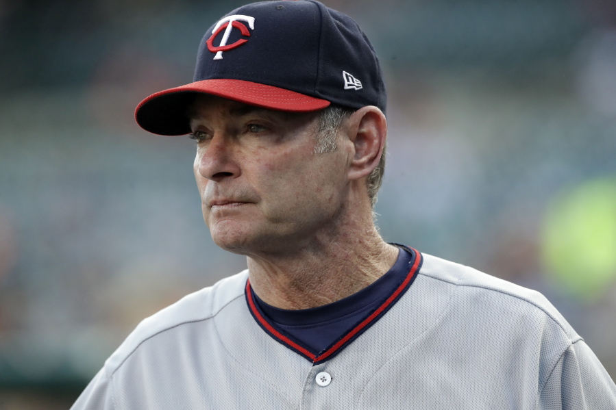 Minnesota Twins manager Paul Molitor won the American League Manager of the Year award after the Twins became the first team to make the playoffs following a 100-loss season.