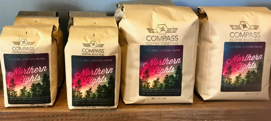A gift well-suited for the coffee lover is the Northern Lights Blend at Compass Coffee Roasters in downtown Vancouver.