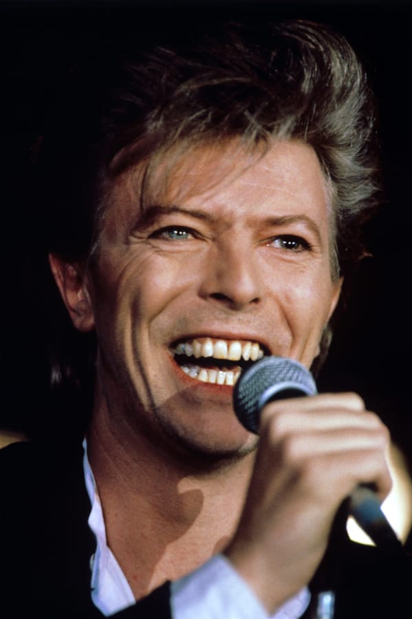 David Bowie, seen March 20, 1987.