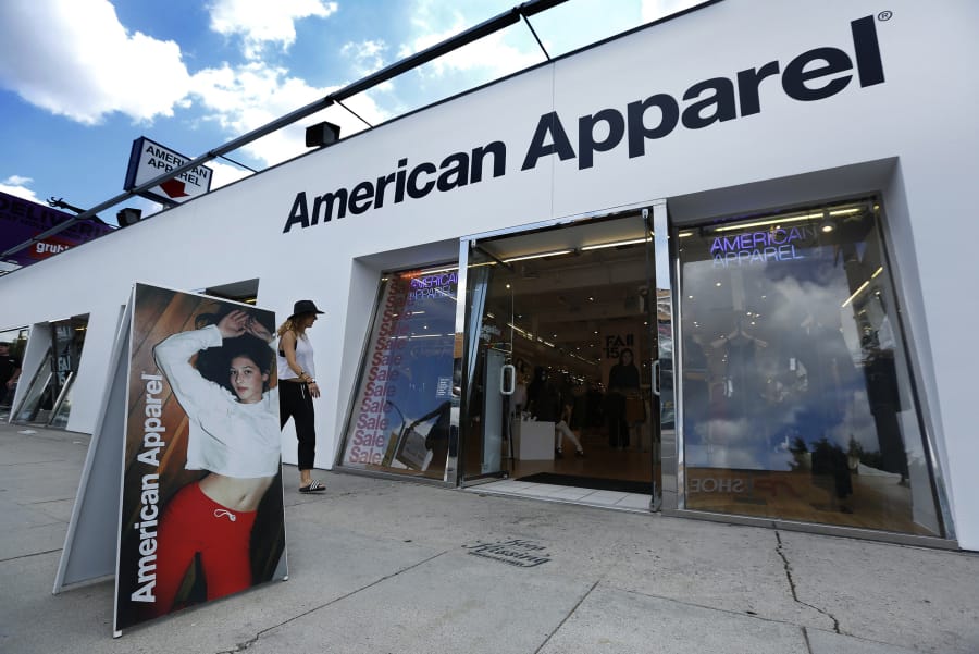 American Apparel was one of several retailers to declare bankruptcy or go out of business in 2017.