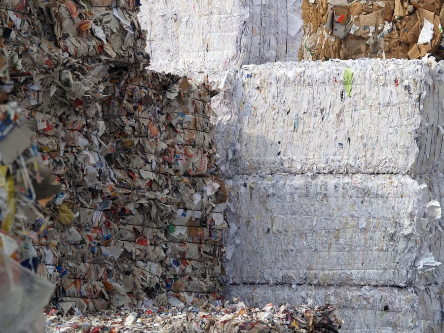 A Minnesota company hopes a new partnership will help make the movement of recycled paper goods more efficient.