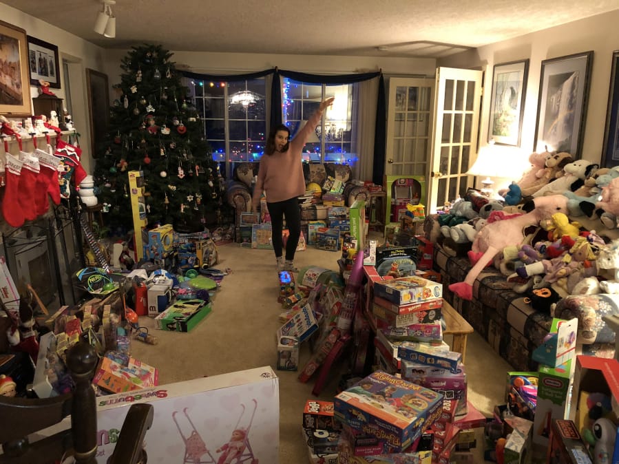 Orchards: Through crowd-funding sites and the sale of baked goods, Madeline McMillen raised $2,600, which she used to buy and donate 538 toys to the Children’s Home Society of Washington Vancouver Family Resource Center.