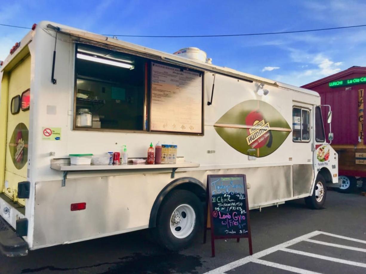 You’ll find outstanding food packed with flavor at the Hummus Hummus Middle Eastern Cuisine Food Truck in Hazel Dell.