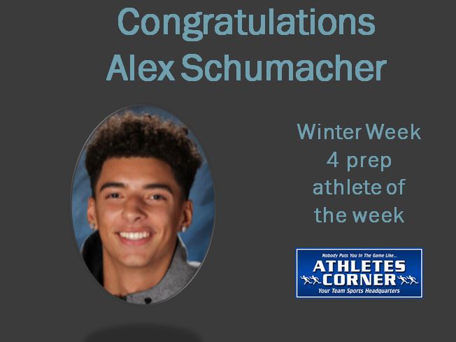 Alex Schumacher of Skyview, Winter Week 4 prep athlete of the week