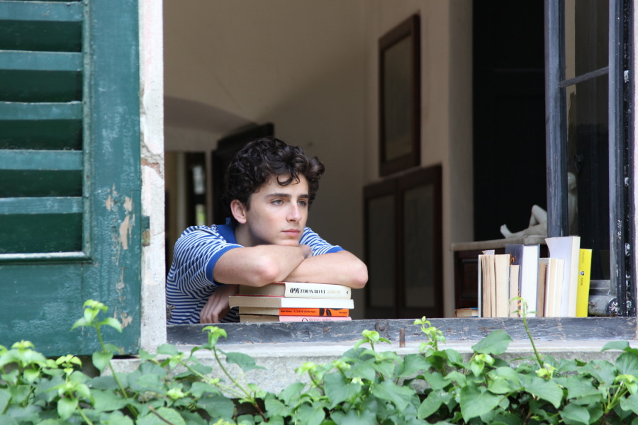 This image released by Sony Pictures Classics shows Timothée Chalamet in a scene from “Call Me By Your Name.” (Sony Pictures Classics via AP)