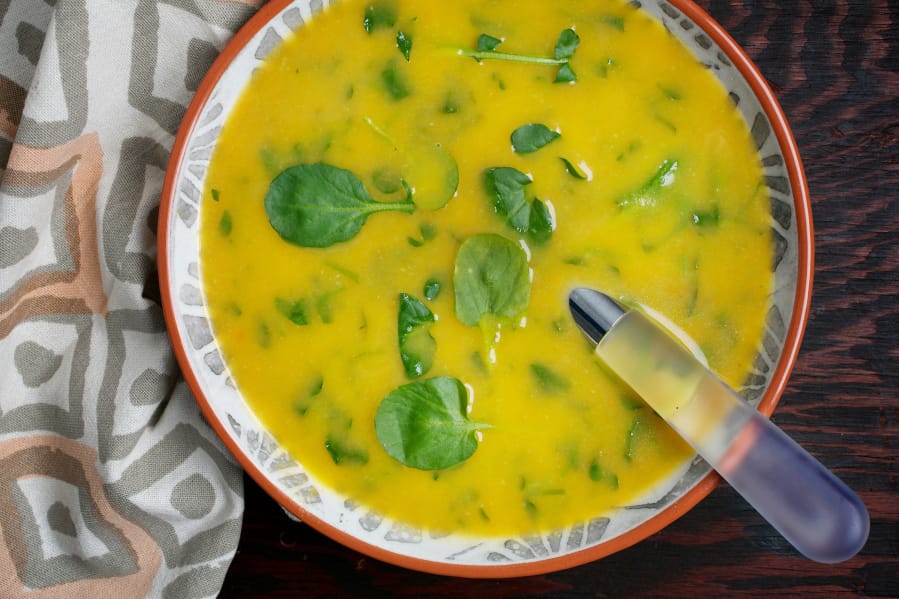 Watercress Soup. MUST CREDIT: Photo by Deb Lindsey for The Washington Post.