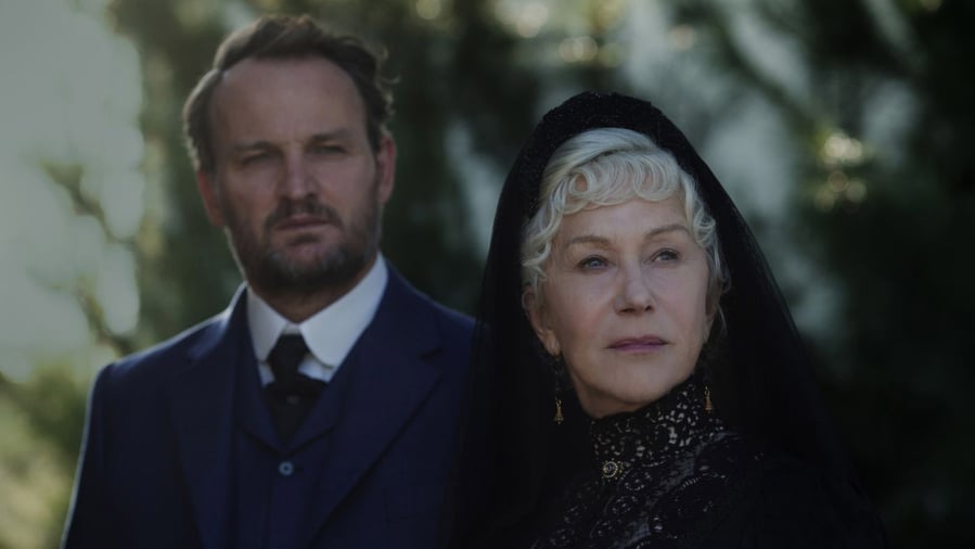 Jason Clarke and Helen Mirren star in “Winchester.” Ben King/CBS/Lionsgate