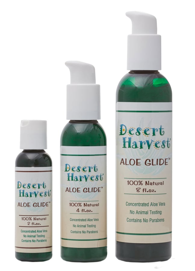 Desert Harvest, developed by a Hillsborough, N.C., company, has created concentrated aloe vera skin products. The body care line includes lotions, shampoo, shower gel and an acne gel.