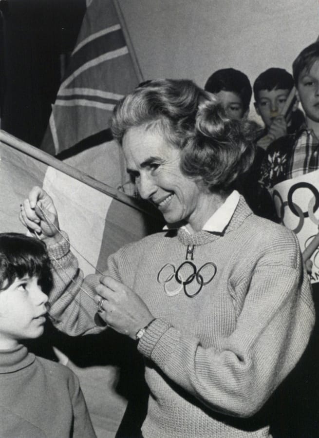 Gretchen Fraser represented the Olympic movement long after her medal-winning performance.