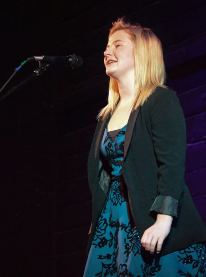 Ridgefield: Ridgefield High School sophomore Grace Melbuer placed first in the school’s Poetry Out Loud competition, allowing her to move onto the regional finals.