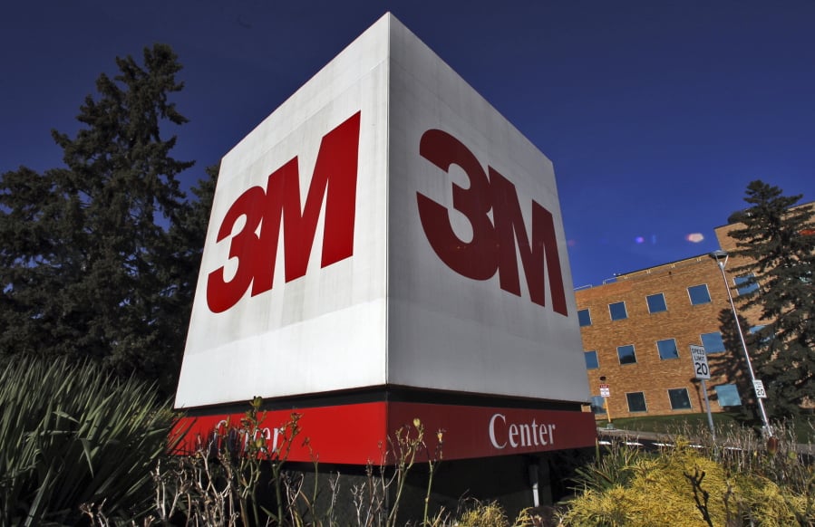 This undated photo shows 3M in St. Paul, Minn.