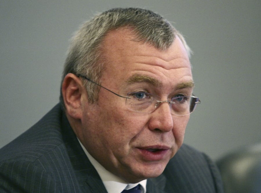In this file photo dated Friday, Nov. 14, 2008, Austrian Chancellor Alfred Gusenbauer, talks during a news conference in the Bulgarian capital Sofia. Ukrainian opposition lawmaker Serhiy Leshchenko, who helped uncover off-the-books payments to President Donald Trump’s former campaign chairman Paul Manafort, said Saturday Feb. 24, 2018, that Gusenbauer had lobbied for Ukraine when Yanukovych was in power, although Gusenbauer told the Austrian national news agency APA that he never acted on Yanukovych’s behalf.
