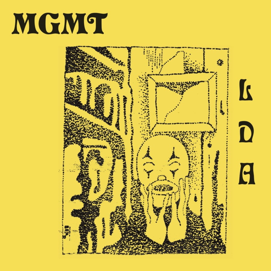 This cover image released by Columbia Records shows “Little Dark Age,” a release by MGMT.