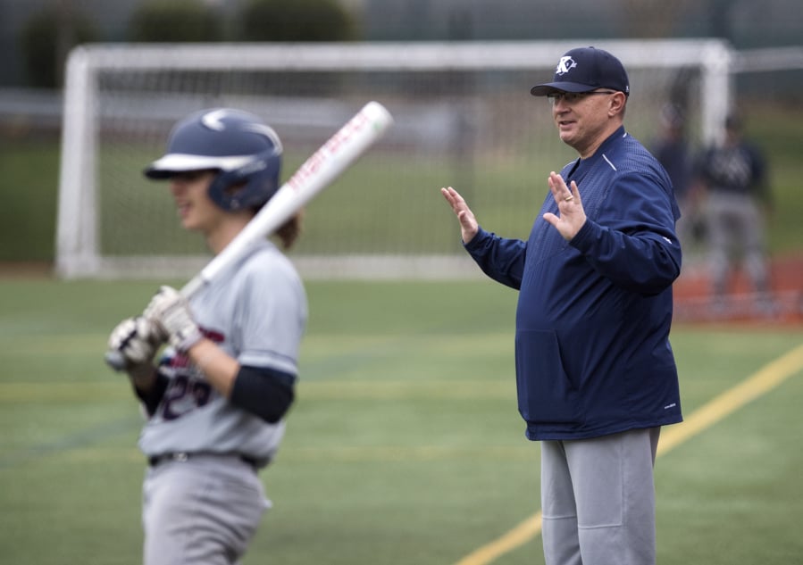 King’s Way Christian head coach Gregg Swenson has 22 years of collegiate coaching experience. Most recently, he was the pitching coach at University of Portland.